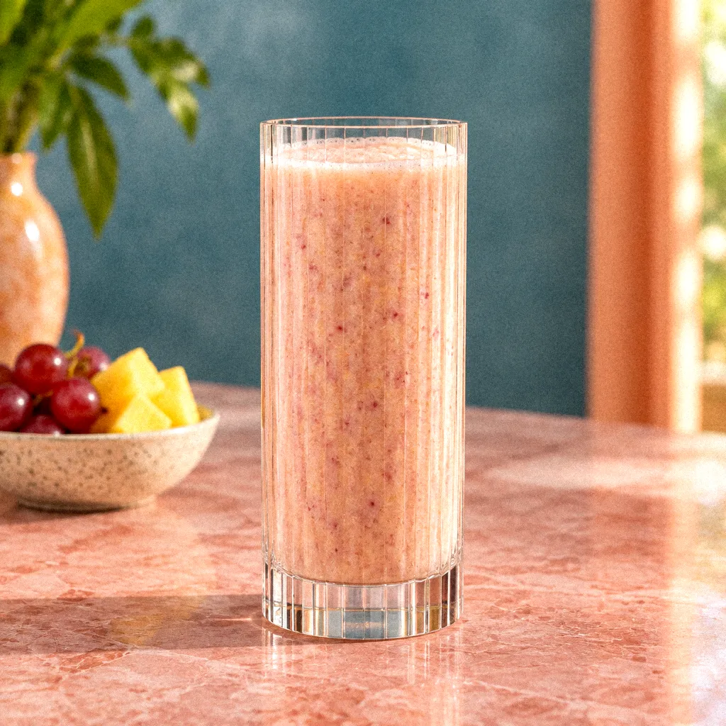 Grape lemon pineapple Smoothie