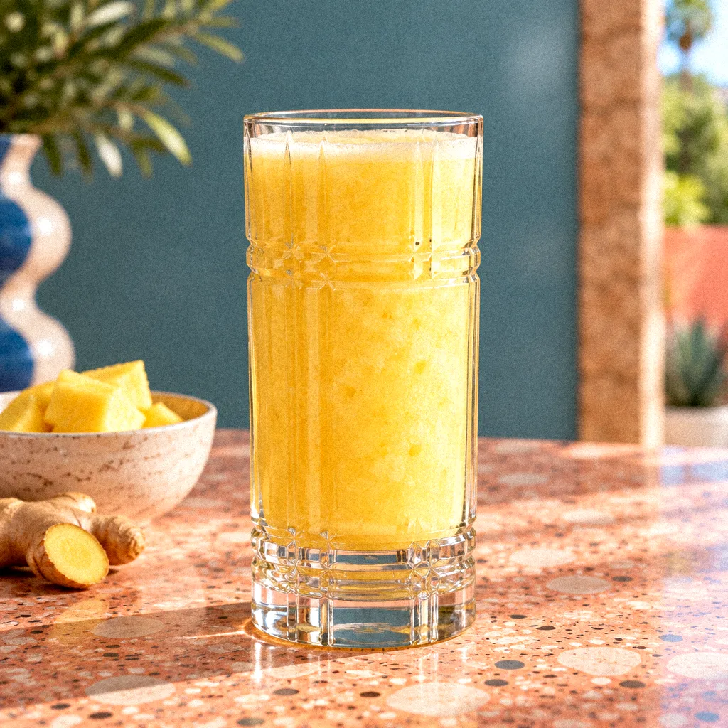 Pineapple Gingerale Smoothie